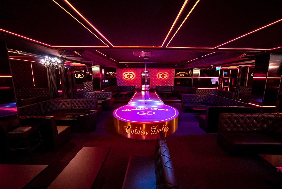 Bester Gentleman Club Berlins Golden Dolls Table Dance
